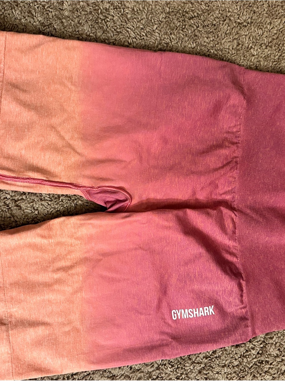Gymshark Pink Ombre Adapt Shorts
